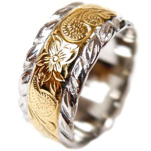 ハワイアンジュエリー リング メンズ レディース 指輪 ピンキー イエローゴールド 記念日 誕生日 プレゼント ギフト sale