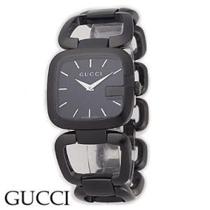 グッチ Gグッチ YA125403LSS-BLK 腕時計 GUCCI  レディース｜juraice