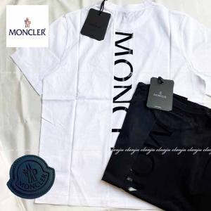 モンクレール Moncler バックレタリング ロゴ Tシャツ :bym01201156