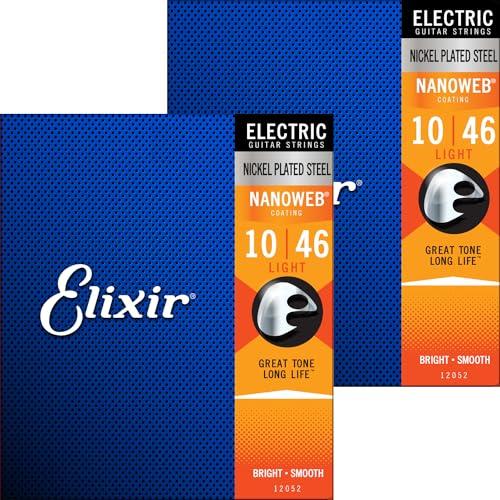 Elixir エリクサー エレキギター弦 NANOWEB Light .010-.046 #1205...