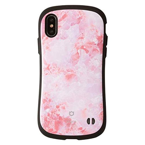 iFace First Class Marble iPhone XS/X ケース [ピンク]