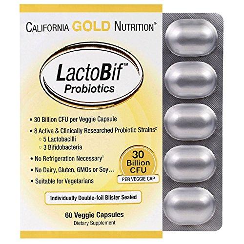 California Gold Nutrition LactoBif ラクトビフィ プロバイオティク...