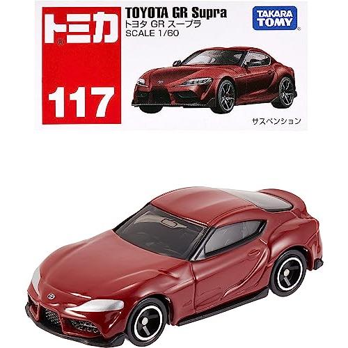 タカラトミー トミカ No.117 トヨタ GR スープラ (箱) ミニカー おもちゃ 3歳以上