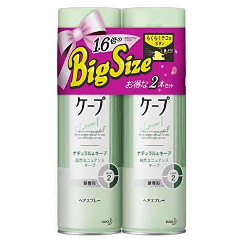 【2点セット】ケープ ナチュラル &amp; キープ 無香料 特大 300g×2個