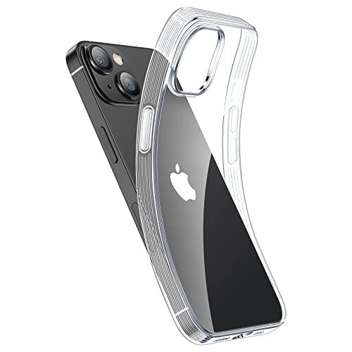 NIMASO ケース iPhone14 iPhone 13 用 クリア ソフト カバー 軽量 耐衝撃...