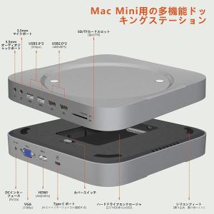 Mac mini用 スタンド ハブ SATA ...の詳細画像1