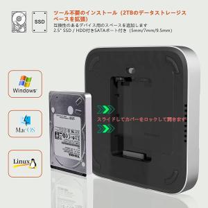 Mac mini用 スタンド ハブ SATA ...の詳細画像2