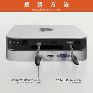 Mac mini用 スタンド ハブ SATA ...の詳細画像4