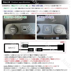 フリード GT型 社外ナビ用 USB/HDMI...の詳細画像2