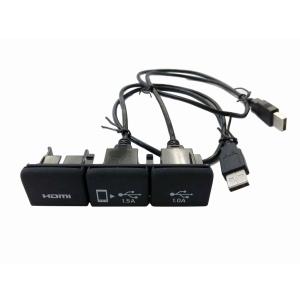 ホンダ フリード FREED (GB5/6/7/8)専用 USB接続ケーブル付き USB/HDMIアダプタ 39115-TDK-J01 ナビとの接続に 純正パネル用
