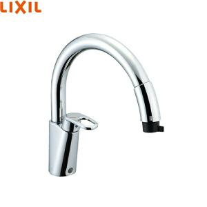 LIXIL（リクシル） キッチン用水栓金具 ワンホールタイプ グースネック