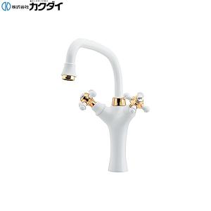 カクダイ（KAKUDAI） 【150-411】カクダイ 2ハンドル混合栓 水栓 (代替