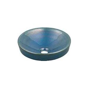 未使用品　カクダイ 493-012-CB 丸型手洗器 孔雀 洗面器 カクダイ（KAKUDAI） 丸型手洗器//孔雀 品番：493-012-CB 送料無料
