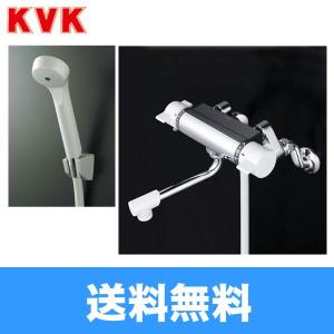 KF800TN KVK サーモスタット式シャワー 80mmパイプ付 一般地用 : kvk