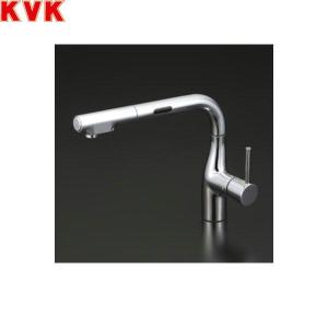 KM6071EC KVK流し台用シングルレバー式シャワー付混合水栓 センサー付