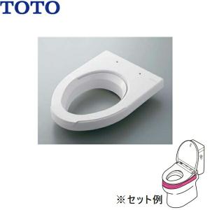 TOTO △TOTO ウォシュレット付補高便座 EWCS451S-47 トイレ : 施主の