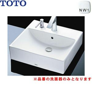 TOTO カウンター式洗面器【L710CM】(洗面器のみ) 角形洗面器 (水石けん