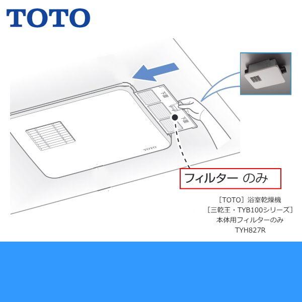 TOTO浴室乾燥機 三乾王・TYB100シリーズ 本体用フィルターTYH827R