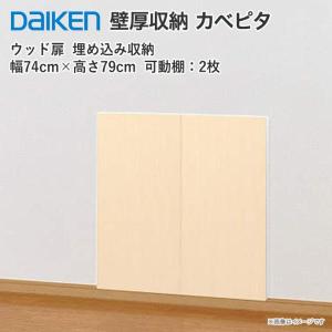 DAIKEN 大建工業 壁厚収納 カベピタ スリッパ収納 370L FQ1009-14