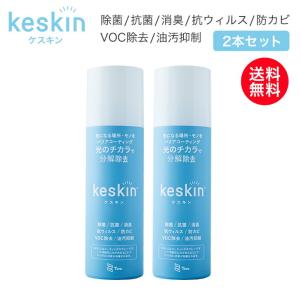 接触抗菌スプレー keskin ケスキン 1本 エアゾール缶 除菌 抗菌 消臭