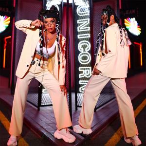 大人ダンス衣装 セットアップジャズ ヒップホップ Ds チアガール ロック風 舞台演出服 個性 ステージ衣装 韓国 ダンスウェア かっこいい セクシー 演出服 文化祭 Cyx 859 Just For You Online Store 通販 Yahoo ショッピング