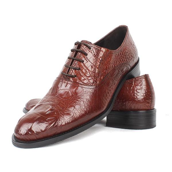 国内発送 ビジネスシューズ メンズ 本革 紳士靴 レザー 内羽根 3EEE 革靴 プレーントゥ ロン...