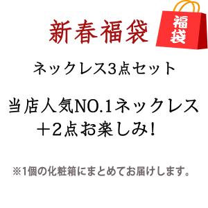 福袋 ジュエリー ネックレス3点セット 1カラ...の詳細画像4