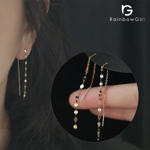 SIENA ROSE（シエナロゼ） ピアス ロングチェーン・アメリカンピアス