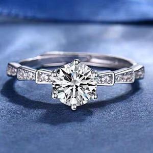 指輪 レディース 一粒ダイヤ 18金RGP 1カラット 大粒 1.0ct 贅沢 CZダイヤモンド オシャレ 18KGP 人気 女性 誕生日プレゼント ギフト