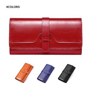 長財布 レディース 本革 三つ折り 小銭入れ 財布 お札入れ 本革財布 ファスナー カード 収納 送料無料 人気 プレゼント