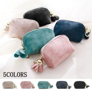ミニ財布 化粧ポーチ ポーチ コンパクト ファスナー コスメポーチ お札入れ カード入れ 整理 収納 人気