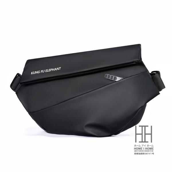 メンズバディバッグ ショルダーバッグ 撥水加工 斜め掛けバッグ ワンショルダー ボディリュック ウエ...