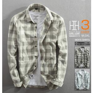 チェックシャツ メンズ 長袖 メンズシャツ メンズ長袖シャツ カジュアルシャツ 柄シャツ チェック柄 スリム おしゃれ カラー配色 アメカジ 柔らかい 春 秋 冬