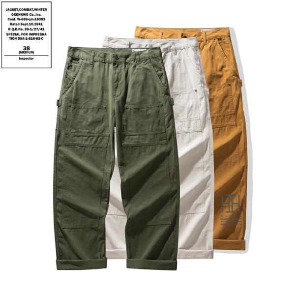 ペインターパンツ ワークパンツ メンズ 綿 100 おしゃれ アメカジ ストリート 帆布 キャンバス...
