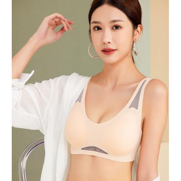 ナイトブラ ブラジャー レディース 脇高 ノンワイヤー ワイヤレス 脇高ブラ 脇肉 育乳 補正ブラ ...