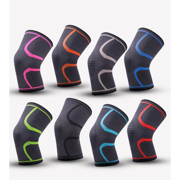 男女左右兼用 膝サポート 筒型 3D立体裁縫 1足入り 滑り止め 通気 薄型 関節靭帯保護 ゴルフ ...