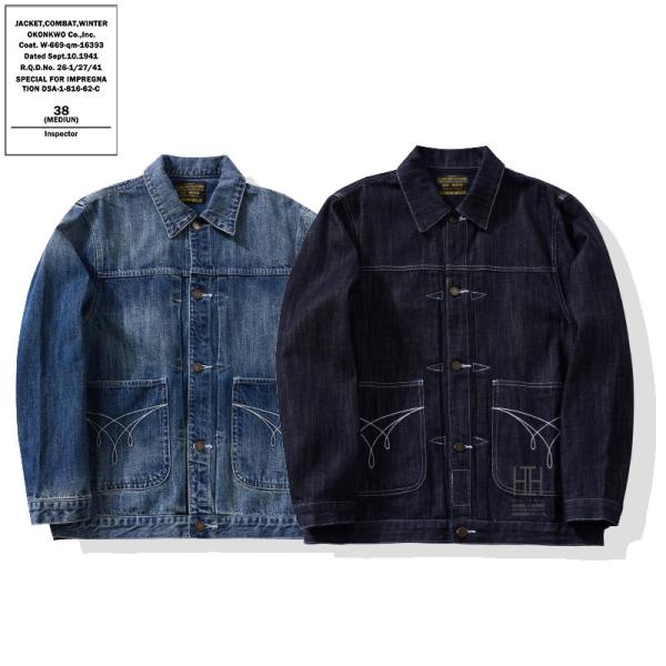 デニムジャケット メンズ Gジャン ジージャン スラブコットン 綿100 デニム ハードウォッシュ ...