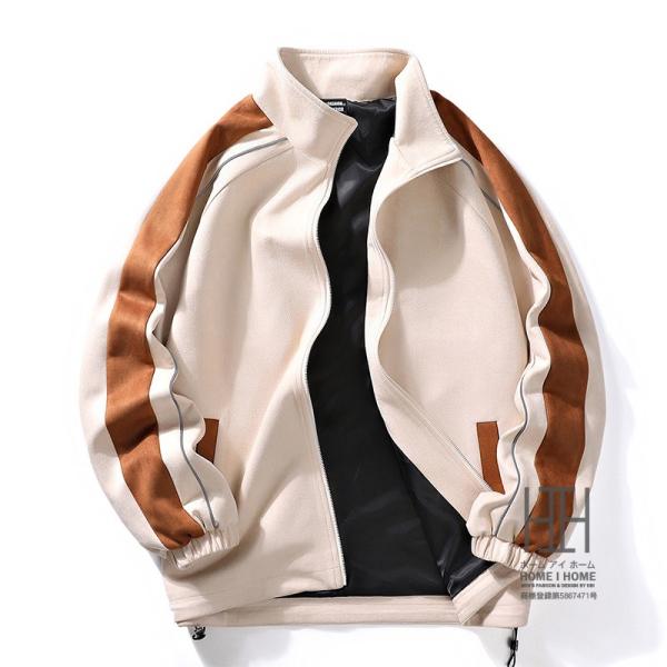 スエードジャケット ジャケット メンズ 大きいサイズ ラグランスリーブ メンズジャケット 防寒 保温...