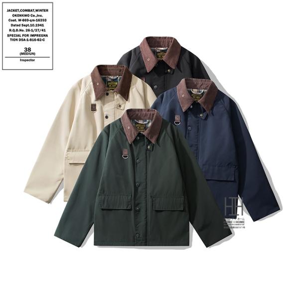 SPEY JACKET スペイ ジャケット ショート丈 メンズ おしゃれ ノンオイルドジャケット ナ...