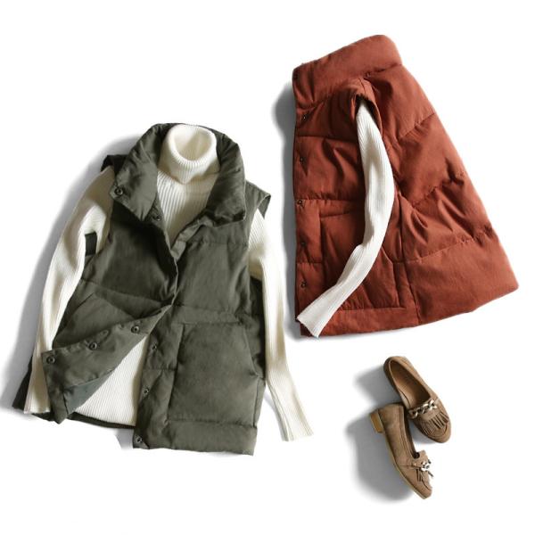 中綿ベスト メンズ メンズベスト 冬 ベスト レディース シンプ ノースリーブ ベスト 春服 スナッ...