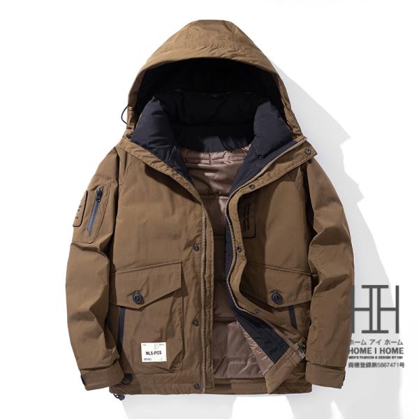 ダウンジャケット メンズ おしゃれ ダウン メンズ大きいサイズ 軽量 暖かい フード 防寒着 メンズ...