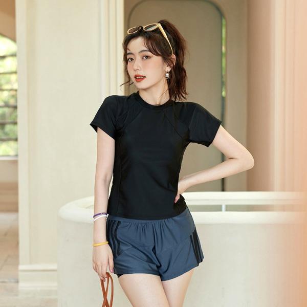 セパレート水着 レディース水着 水着セット 水陸両用 2点セット 大きいサイズ 学生 ママ水着 学校...