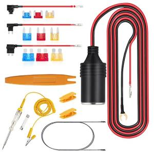 増設用シガー電源ソケットセット ヒューズ電源取り出し配線