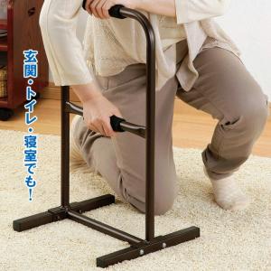 上がり框 手摺り 安寿 上がりかまち用手すり SM-650L （幅21×奥行67×高