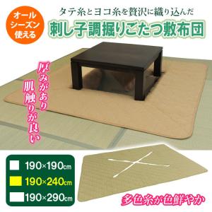 190×240cm 炬燵 掘りごたつ用 こたつ...の詳細画像1
