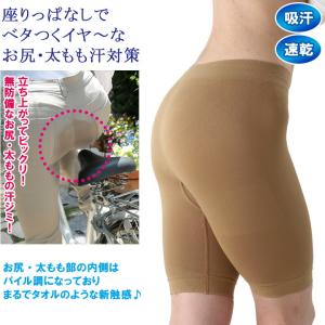 日本製 ロングガードル レディース 汗じみ防止...の詳細画像1