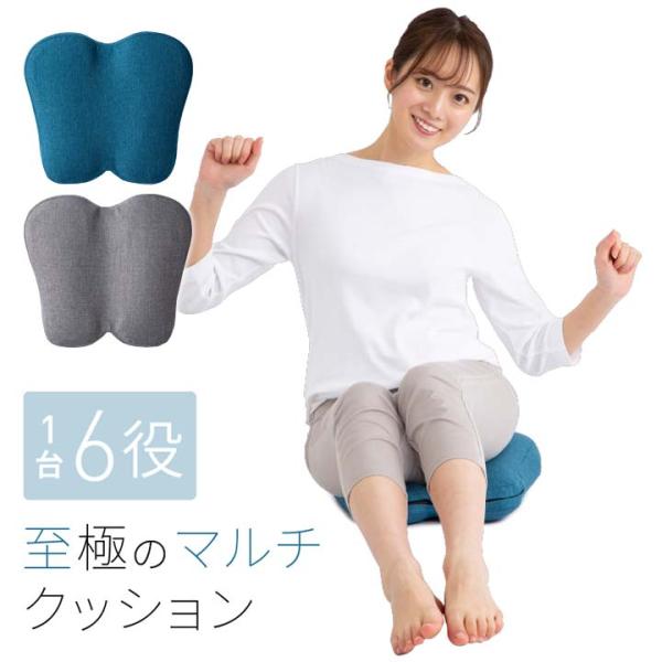 健康 エアークッション マルチクッション エクササイズ 体幹 姿勢 骨盤まわり 手軽 バランストレー...