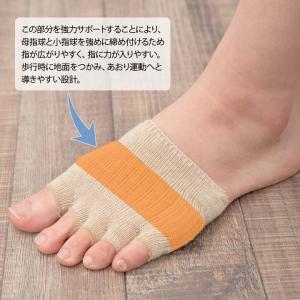 外反母趾 内反小趾 両サイド 保護靴下 ムレ対...の詳細画像4