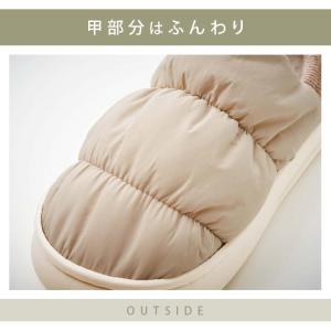 あったかグッズ スリッパ 室内履き ルームシュ...の詳細画像3
