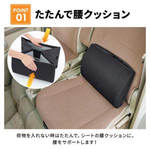 便利グッズ カー用品 車内収納 収納BOX ク...の詳細画像2